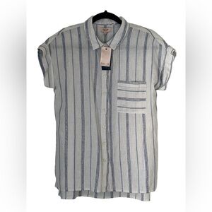 NWT- size M Per Se 55% Linen\45% Cotton